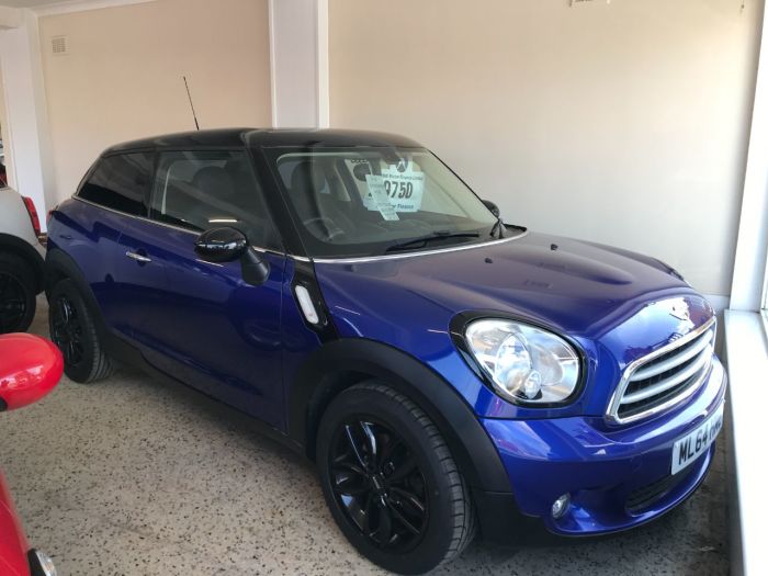 Mini Paceman 1.6 Cooper 3dr Coupe Petrol Blue